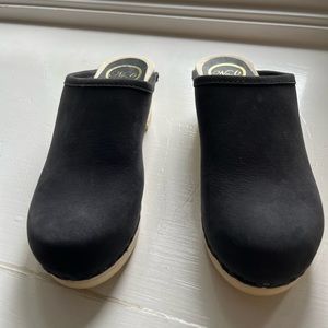 Brand New - Never used Navy No. 6 Store Nubuck Mules